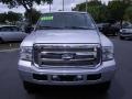 2007 Silver Metallic Ford F250 Super Duty XLT Crew Cab 4x4  photo #3