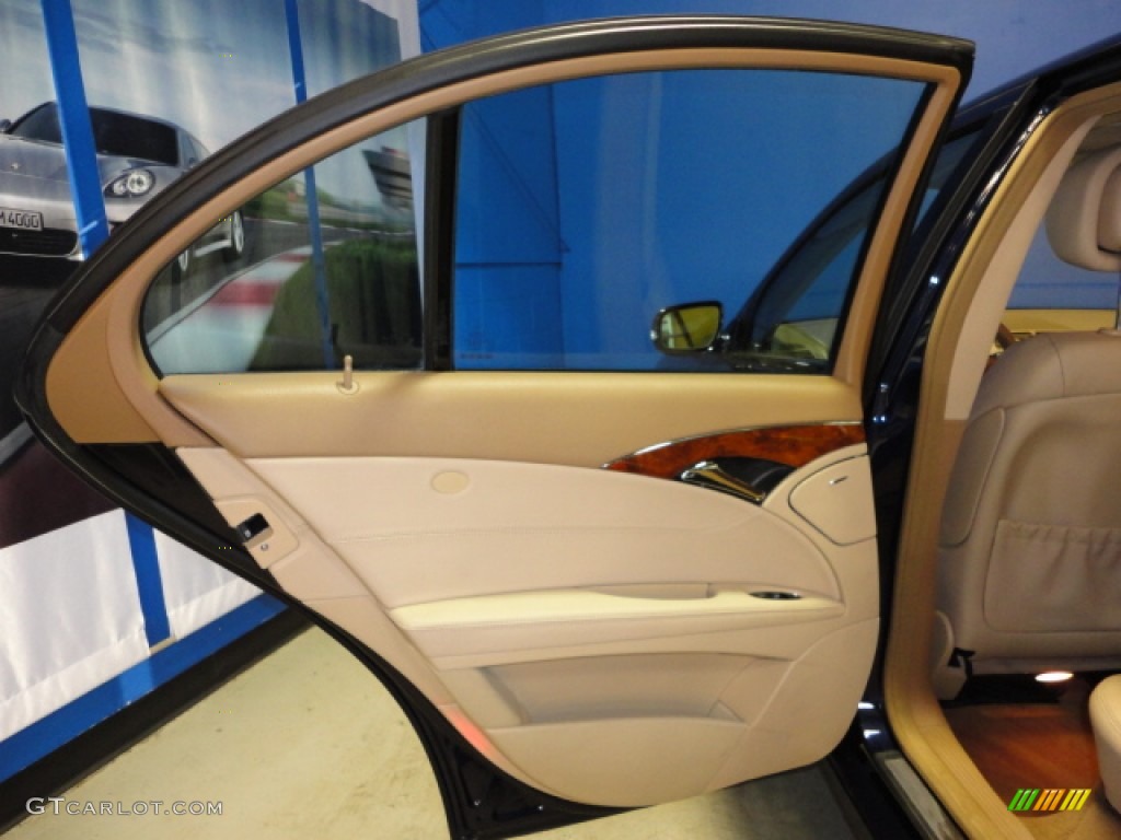 2009 E 350 4Matic Sedan - Capri Blue Metallic / Cashmere photo #20