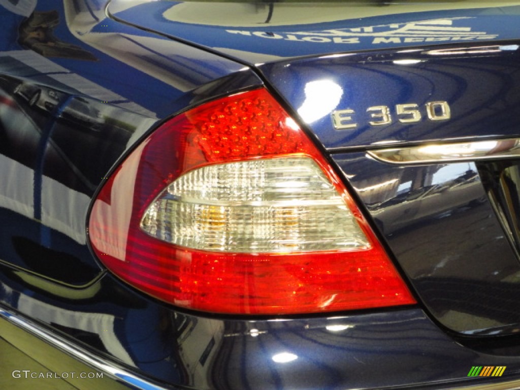 2009 E 350 4Matic Sedan - Capri Blue Metallic / Cashmere photo #32