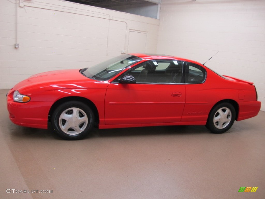Torch Red 2001 Chevrolet Monte Carlo SS Exterior Photo #62499228