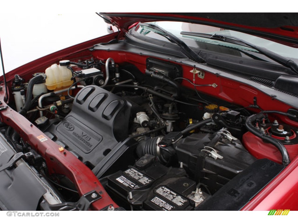 2004 Escape XLT V6 4WD - Redfire Metallic / Ebony Black photo #23