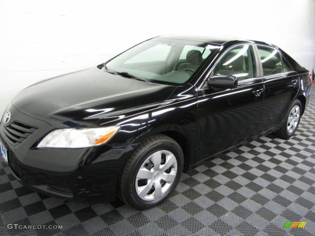 2007 Camry LE V6 - Black / Ash photo #2