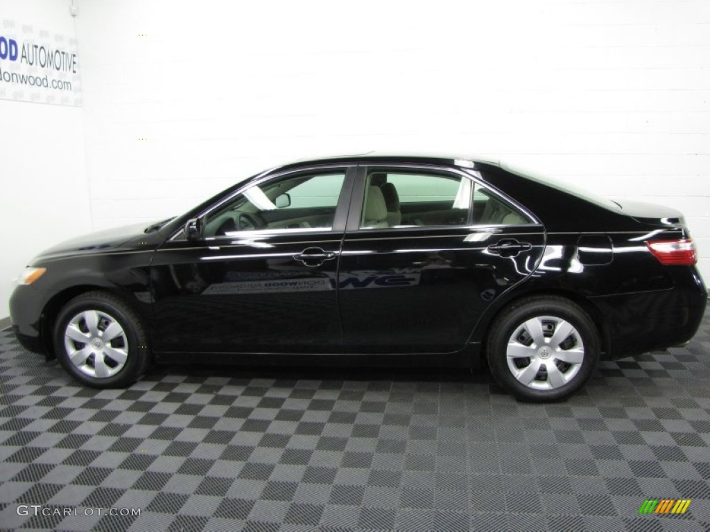 2007 Camry LE V6 - Black / Ash photo #6