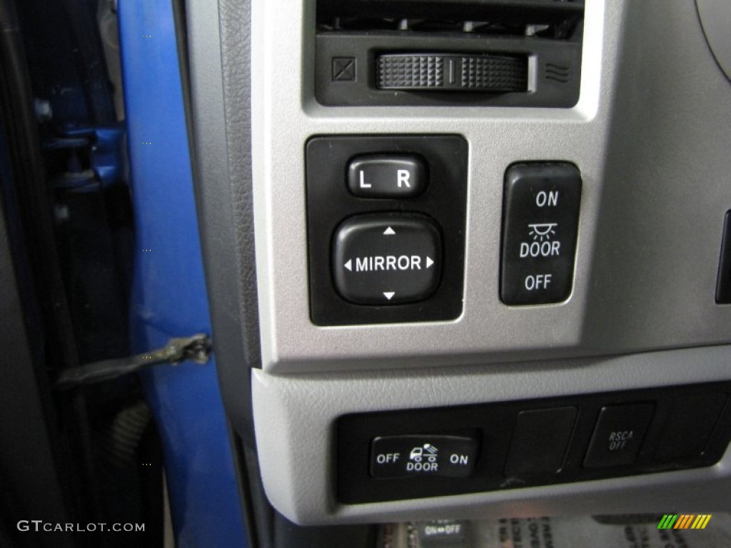 2008 Tundra Double Cab 4x4 - Blue Streak Metallic / Graphite Gray photo #11