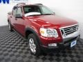 2007 Red Fire Ford Explorer Sport Trac XLT 4x4  photo #1