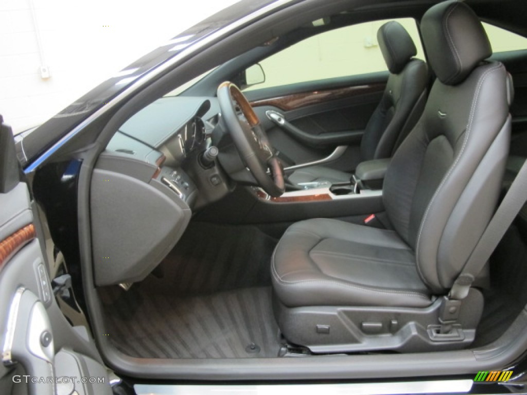 Ebony/Ebony Interior 2012 Cadillac CTS 4 AWD Coupe Photo #62501197