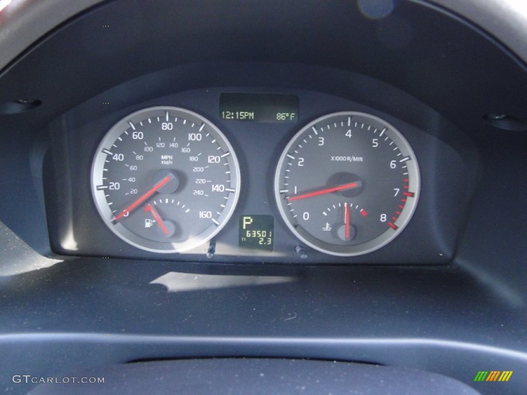 2006 Volvo V50 2.4i Gauges Photo #62501256