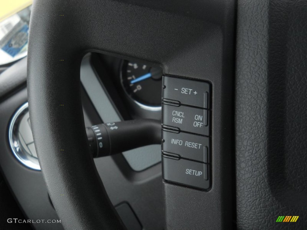 2011 F150 XLT SuperCrew 4x4 - Dark Blue Pearl Metallic / Steel Gray photo #9