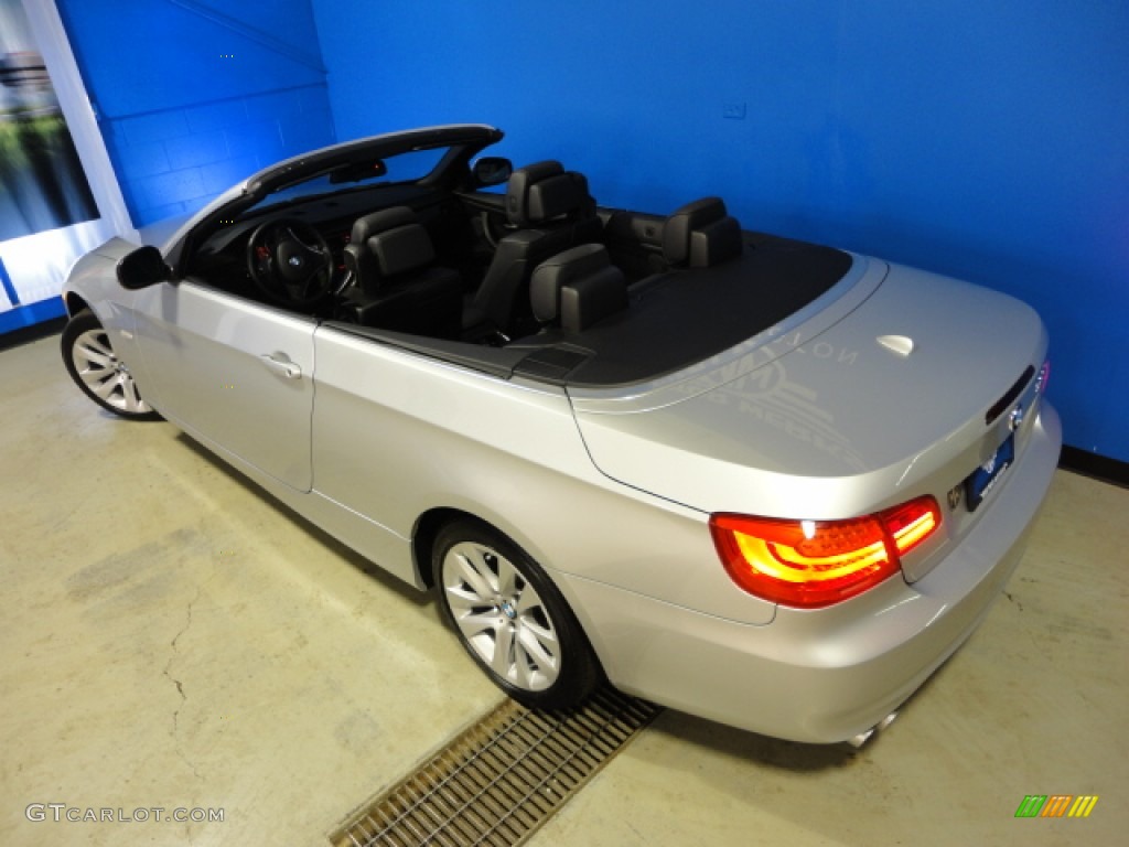 2011 3 Series 328i Convertible - Titanium Silver Metallic / Black photo #36