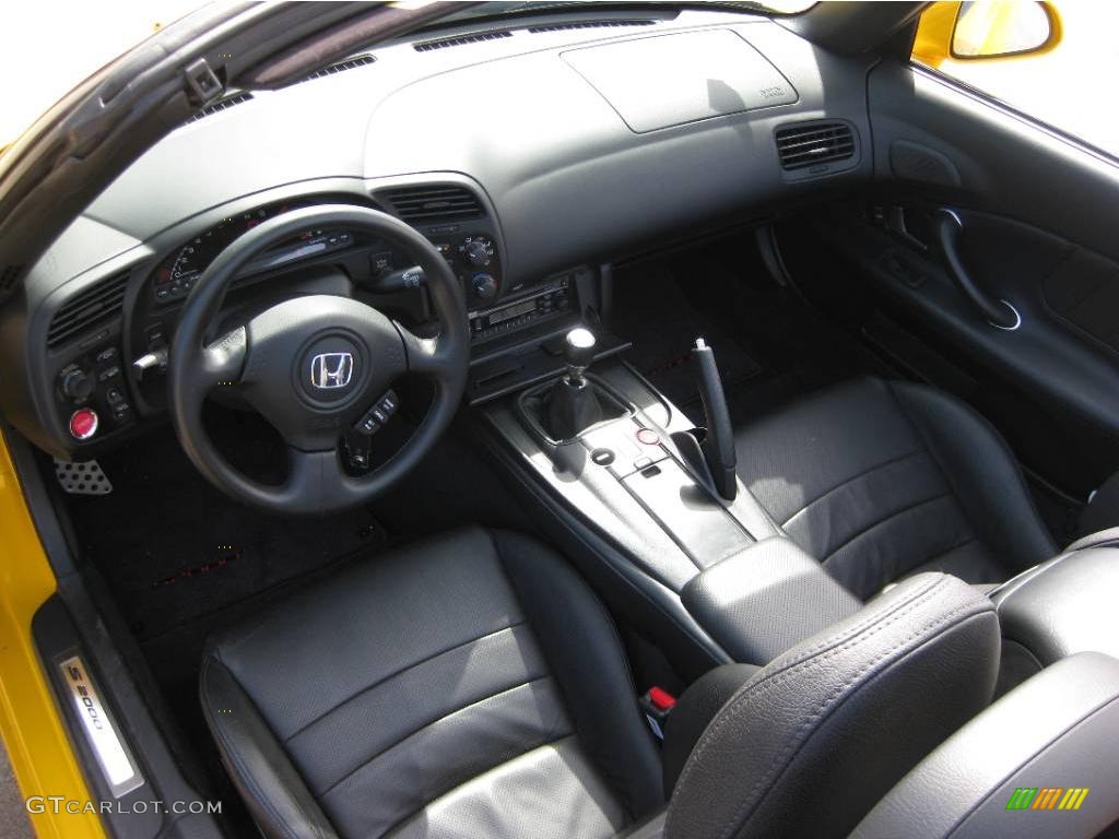 2007 S2000 Roadster - Rio Yellow Pearl / Black photo #37