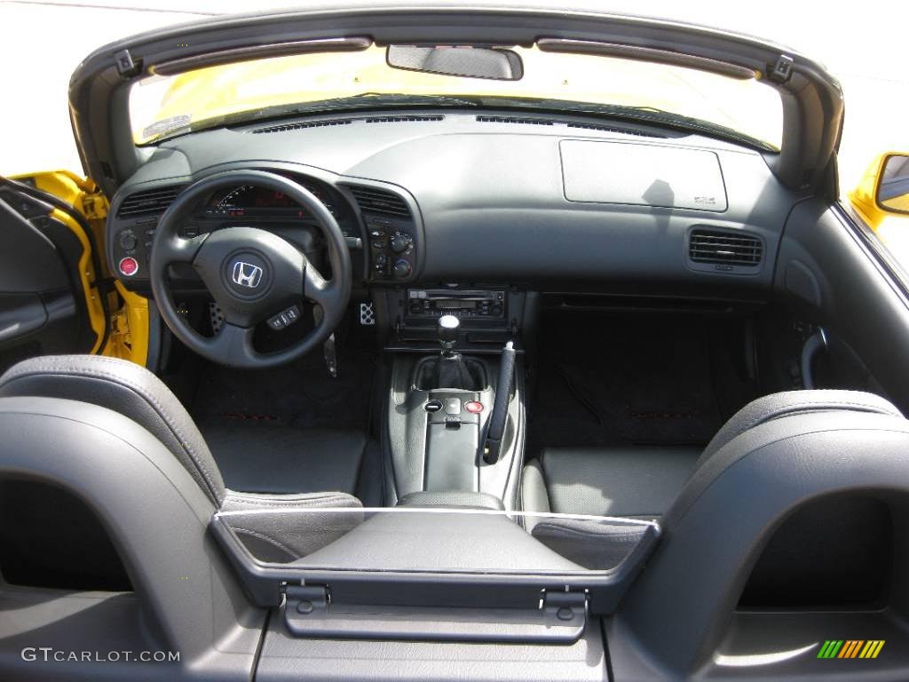 2007 S2000 Roadster - Rio Yellow Pearl / Black photo #38