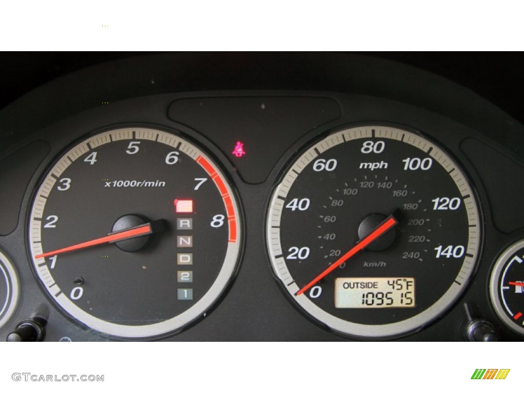 2005 Honda CR-V EX 4WD Gauges Photo #62505182