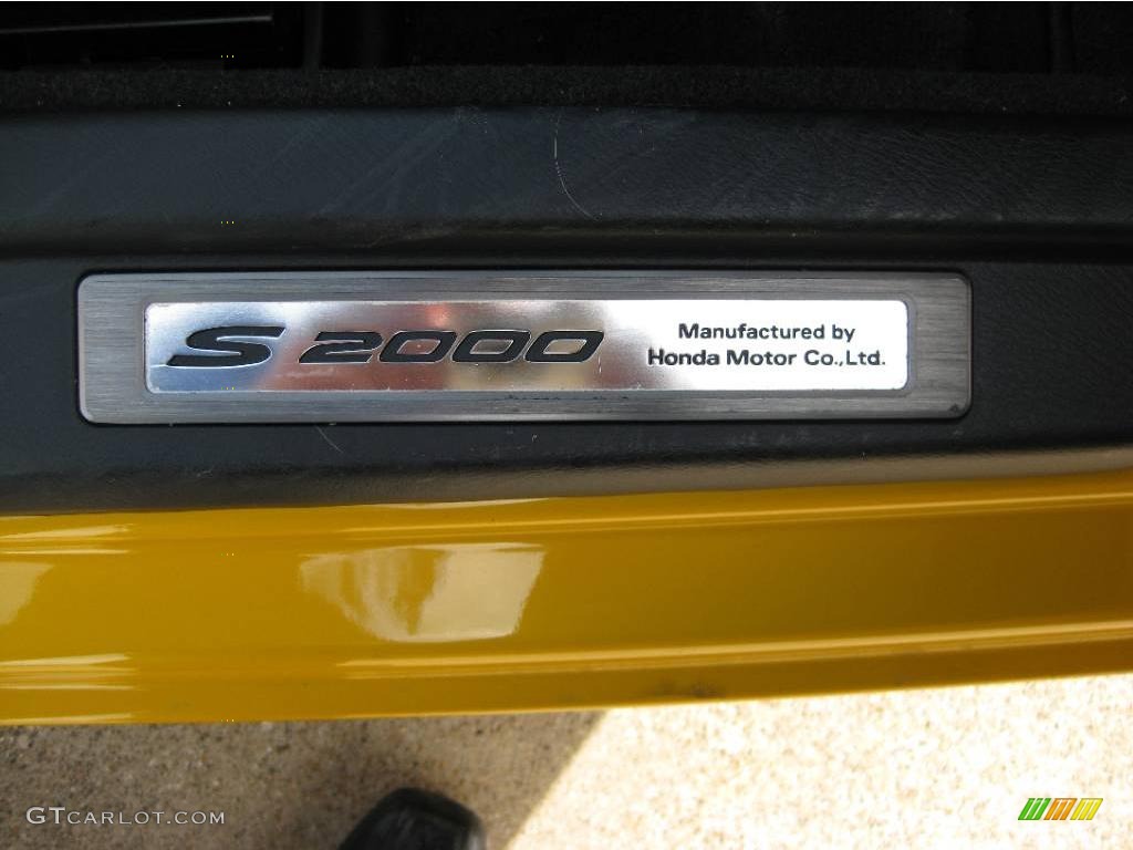 2007 S2000 Roadster - Rio Yellow Pearl / Black photo #42