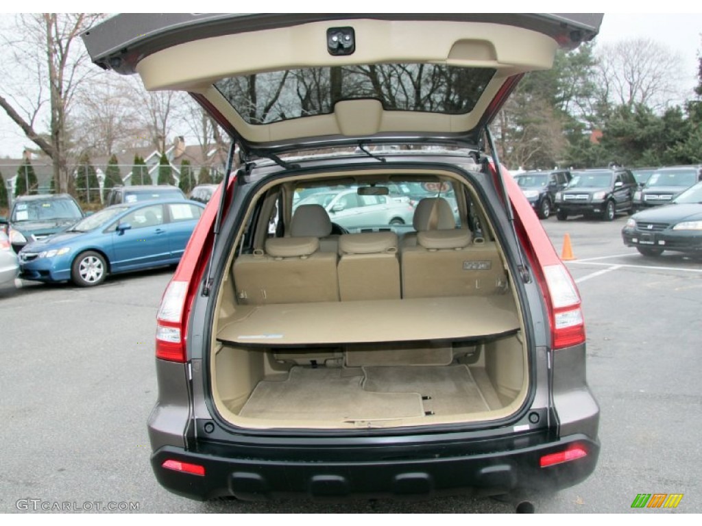 2009 CR-V EX-L 4WD - Urban Titanium Metallic / Ivory photo #8