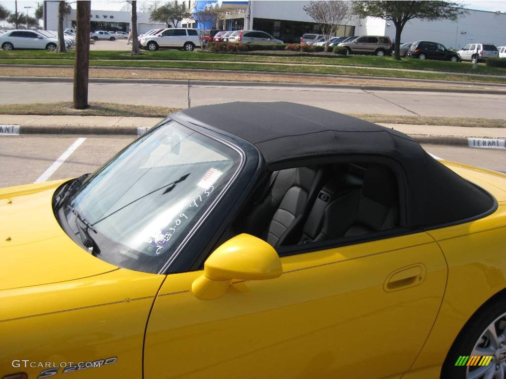 2007 S2000 Roadster - Rio Yellow Pearl / Black photo #45