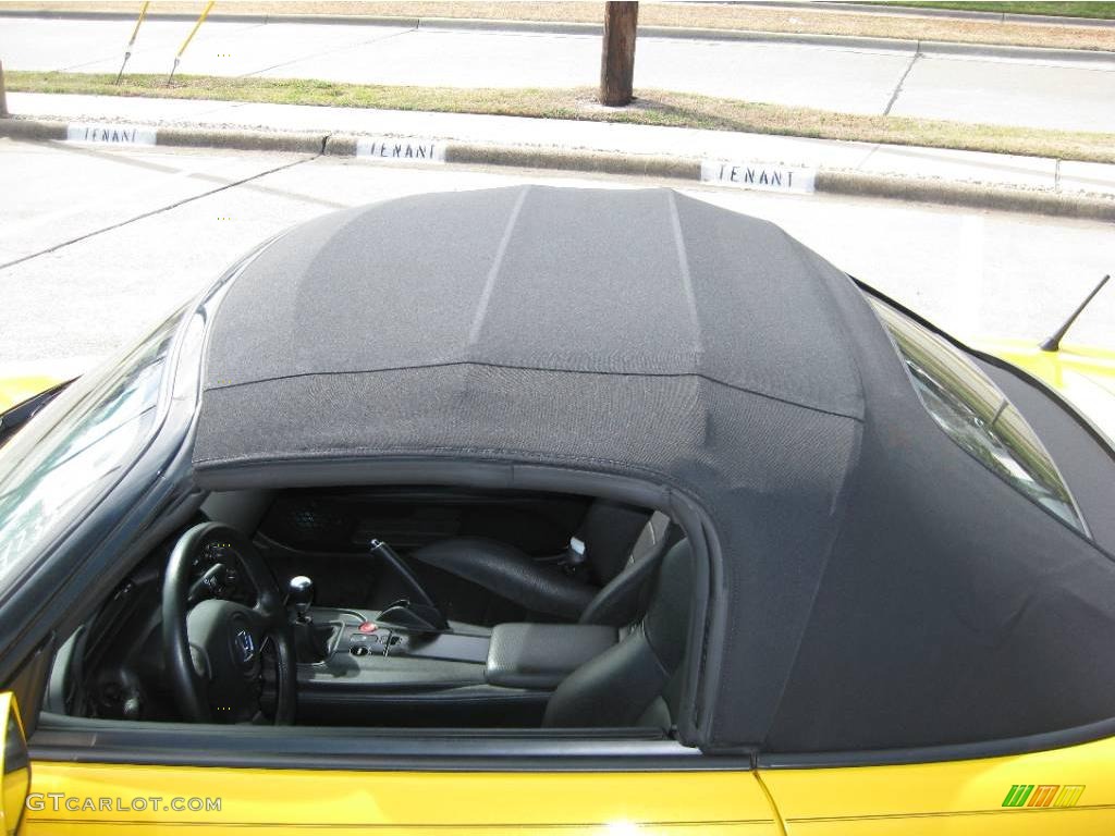 2007 S2000 Roadster - Rio Yellow Pearl / Black photo #46
