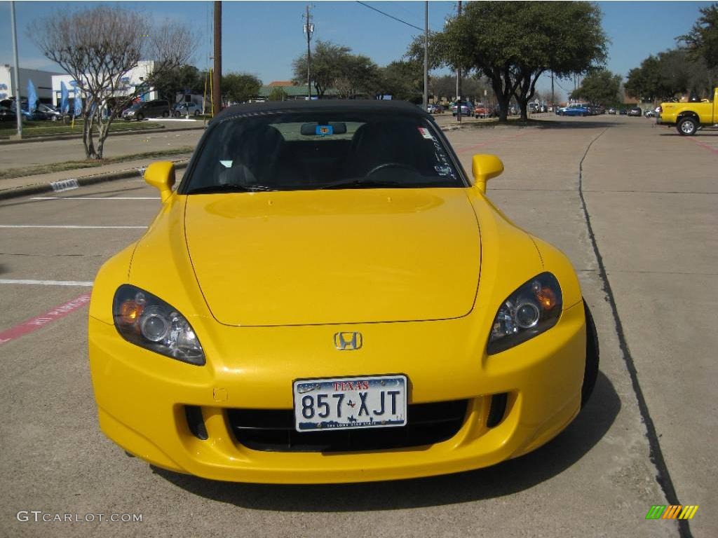 2007 S2000 Roadster - Rio Yellow Pearl / Black photo #52