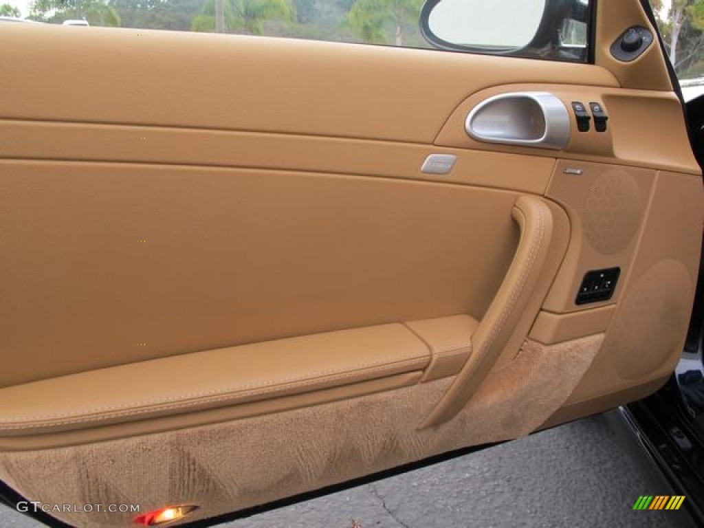 2006 Porsche 911 Carrera S Coupe Sand Beige Door Panel Photo #62505828