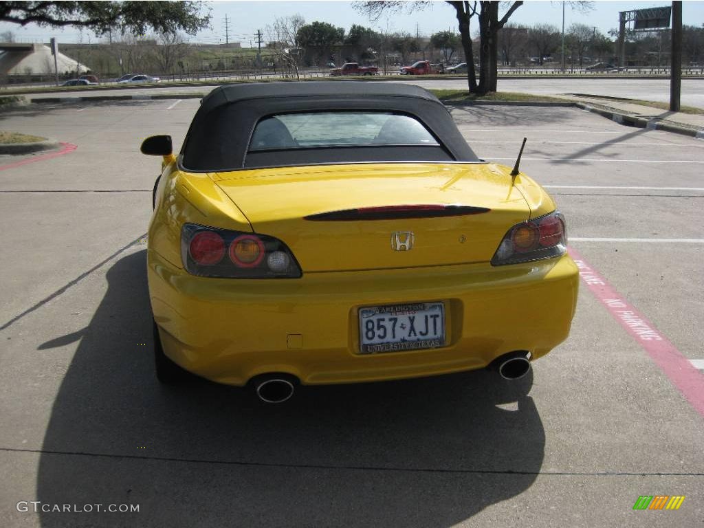 2007 S2000 Roadster - Rio Yellow Pearl / Black photo #56