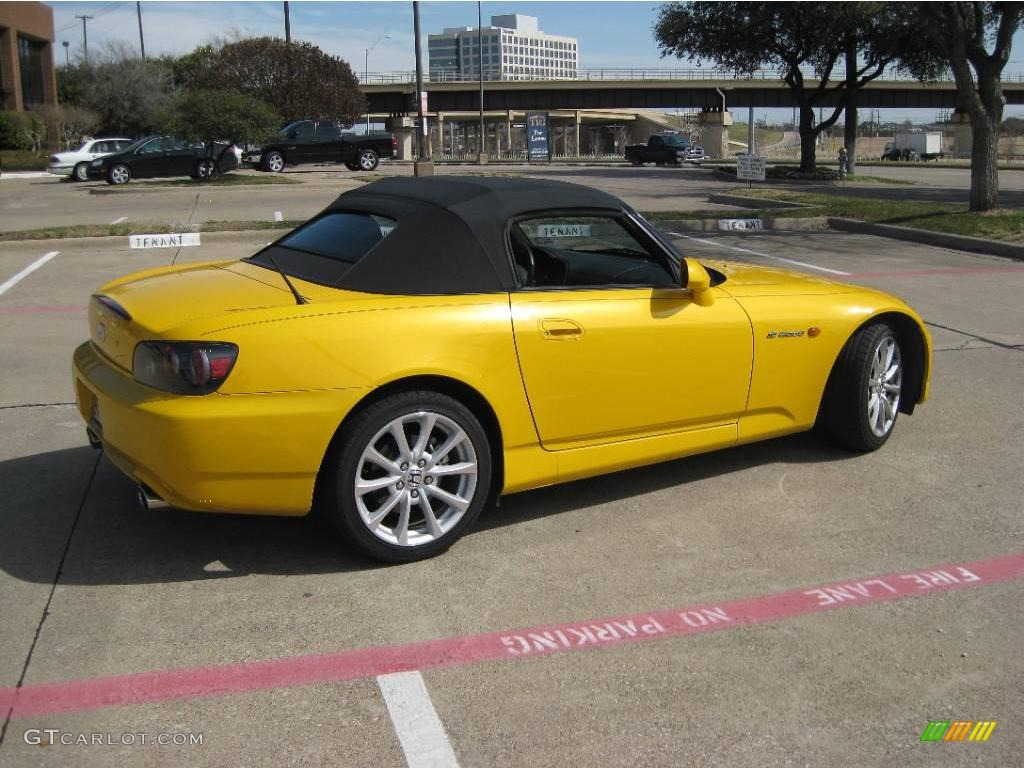 2007 S2000 Roadster - Rio Yellow Pearl / Black photo #57