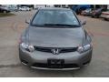 2008 Galaxy Gray Metallic Honda Civic LX Coupe  photo #2