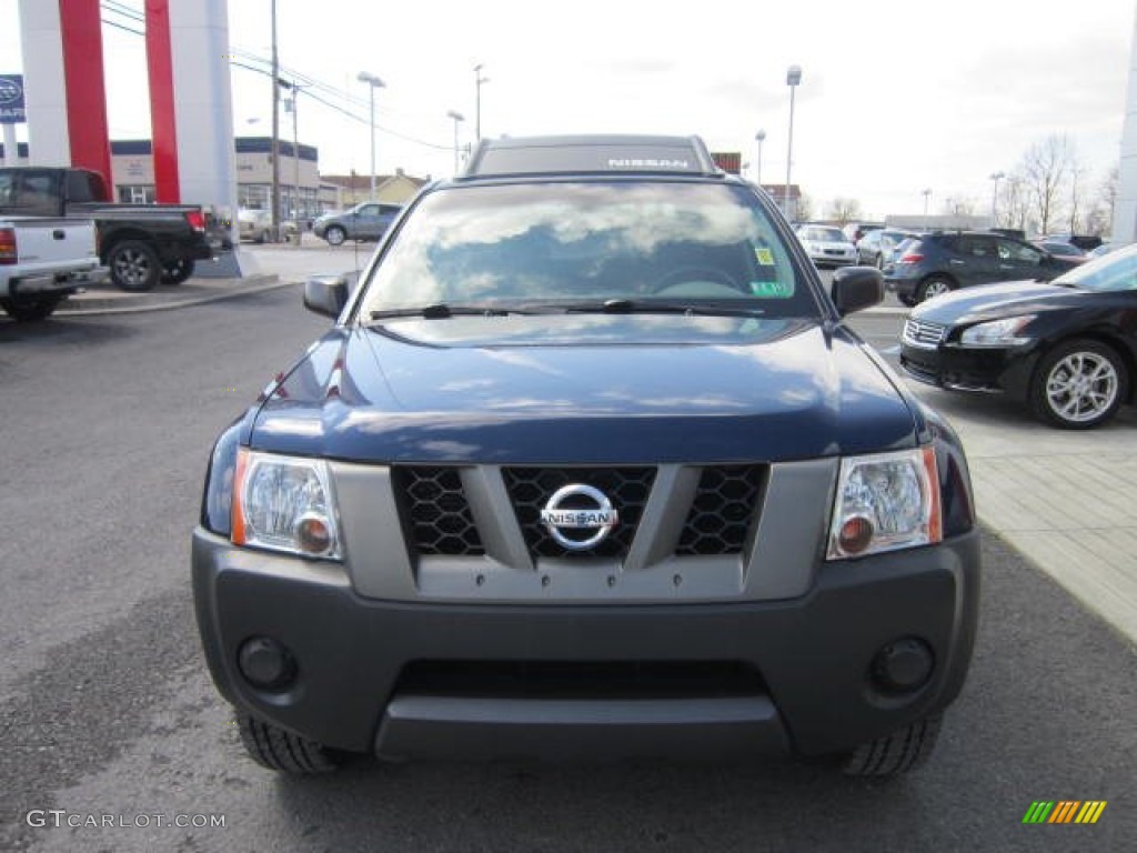 2008 Xterra S 4x4 - Midnight Blue / Sandstone photo #2