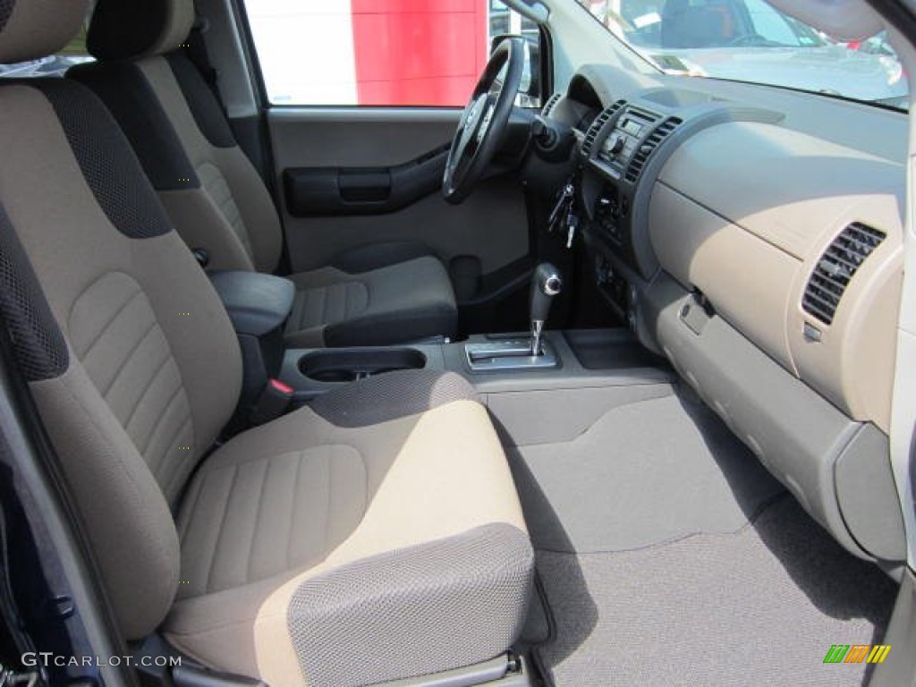 2008 Xterra S 4x4 - Midnight Blue / Sandstone photo #3