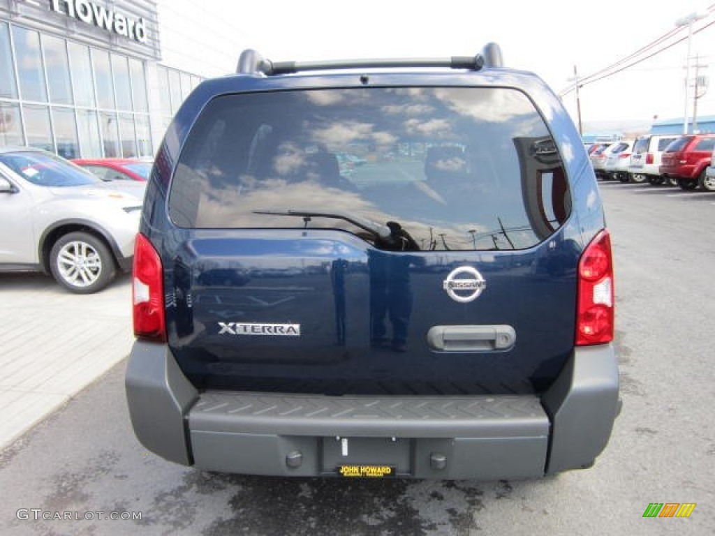 2008 Xterra S 4x4 - Midnight Blue / Sandstone photo #10