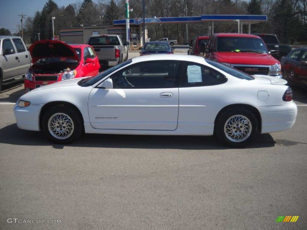 1999 Grand Prix GT Coupe - Arctic White / Graphite photo #6