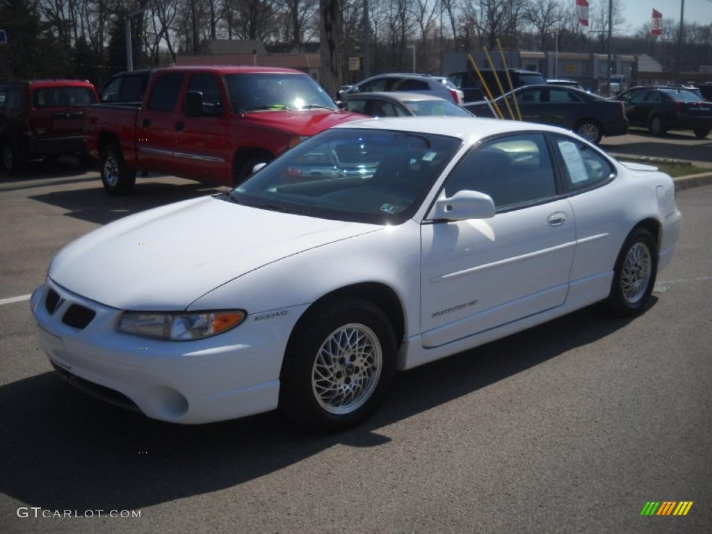 1999 Grand Prix GT Coupe - Arctic White / Graphite photo #7