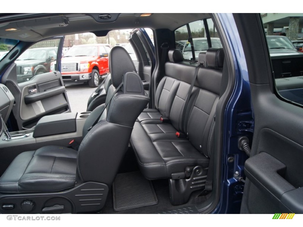 Black Interior 2007 Ford F150 FX4 SuperCab 4x4 Photo #62508816