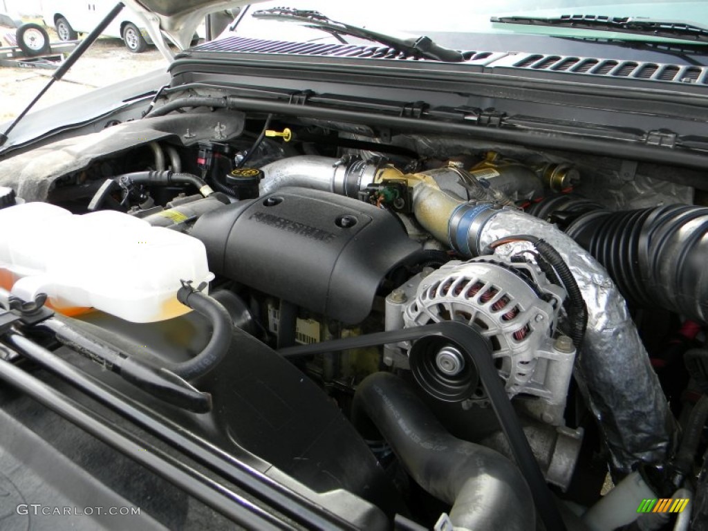 2002 Ford F350 Super Duty XL Regular Cab 4x4 7.3 Liter OHV 16V Power Stroke Turbo Diesel V8 Engine Photo #62509054