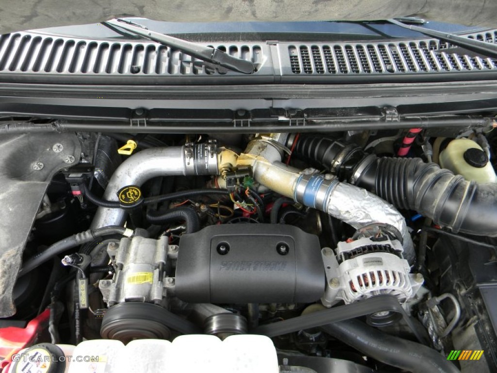 2002 Ford F350 Super Duty XL Regular Cab 4x4 Engine Photos