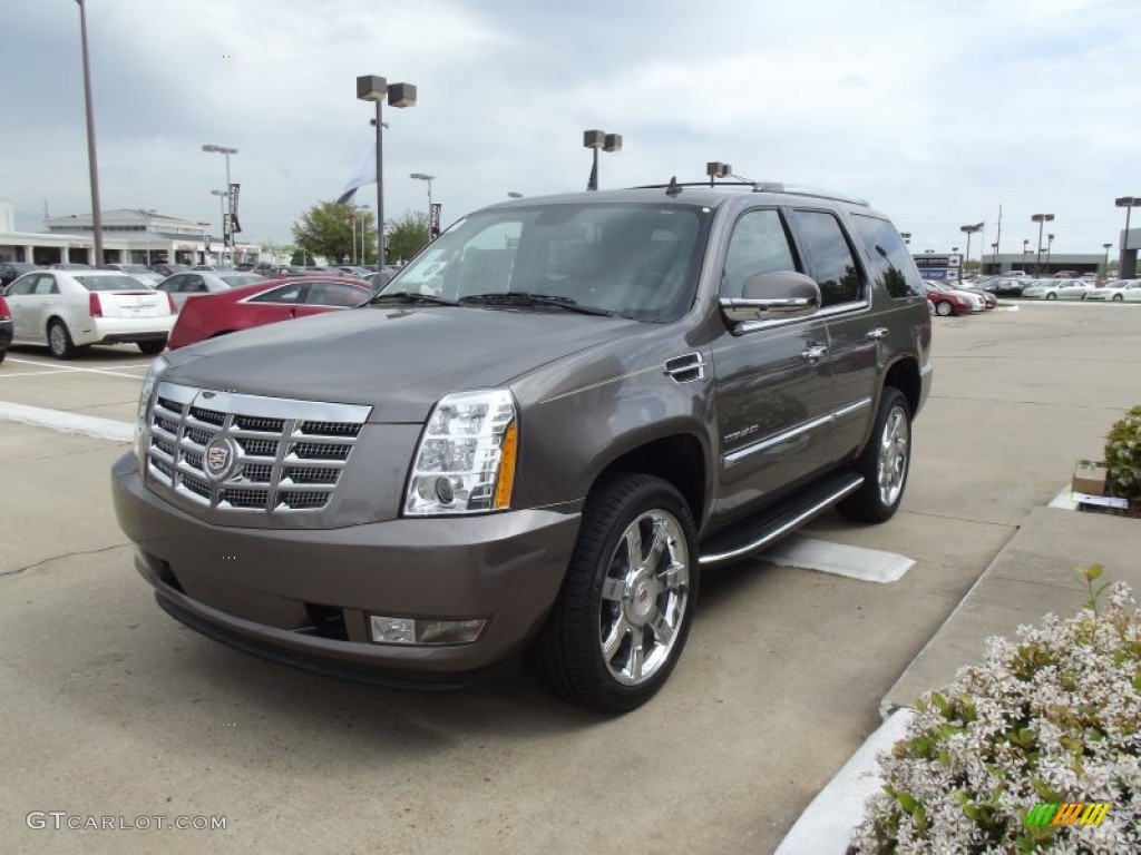 2012 Escalade Luxury - Mocha Steel Metallic / Cashmere/Cocoa photo #1