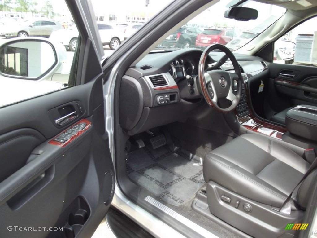 Ebony/Ebony Interior 2012 Cadillac Escalade EXT Luxury AWD Photo #62510497