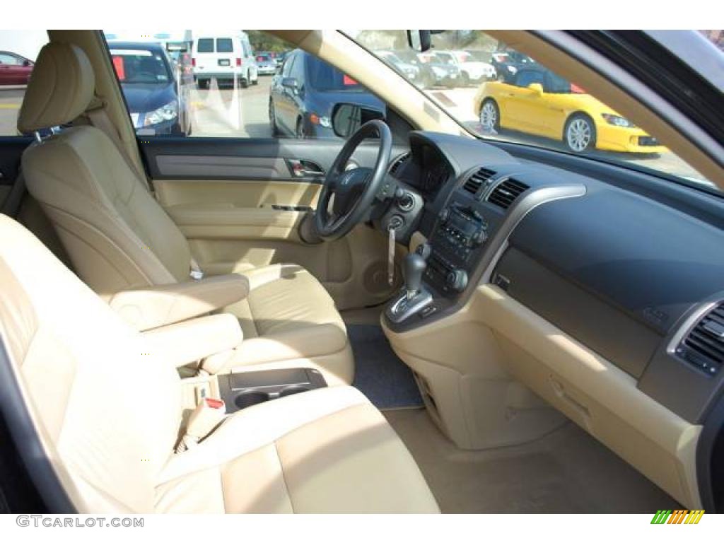 2008 CR-V EX-L - Nighthawk Black Pearl / Ivory photo #22