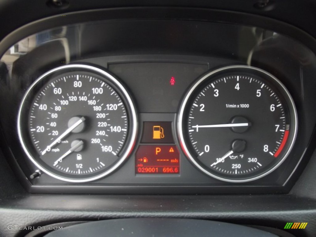 2009 3 Series 335i Coupe - Jet Black / Beige photo #9