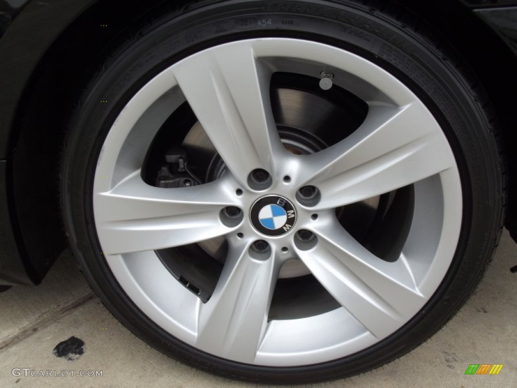 2009 3 Series 335i Coupe - Jet Black / Beige photo #12