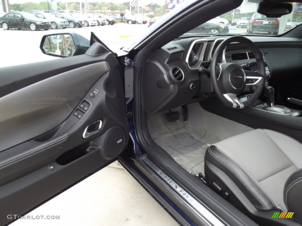 2011 Camaro SS Convertible - Imperial Blue Metallic / Black photo #12