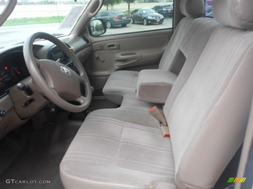 Oak Interior 2003 Toyota Tundra Regular Cab Photo #62511728