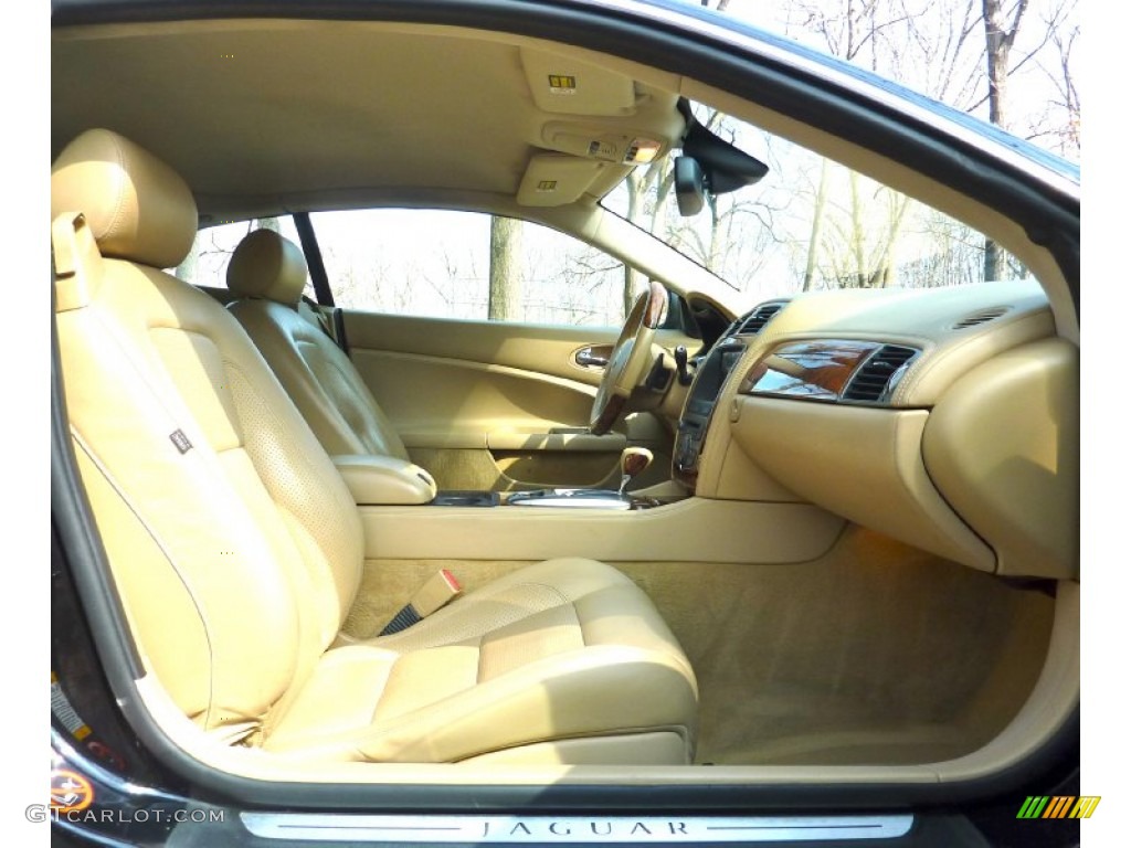 Caramel Interior 2007 Jaguar XK XK8 Coupe Photo #62512203
