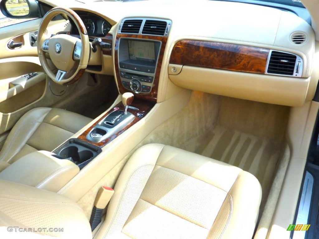 2007 Jaguar XK XK8 Coupe Caramel Dashboard Photo #62512213