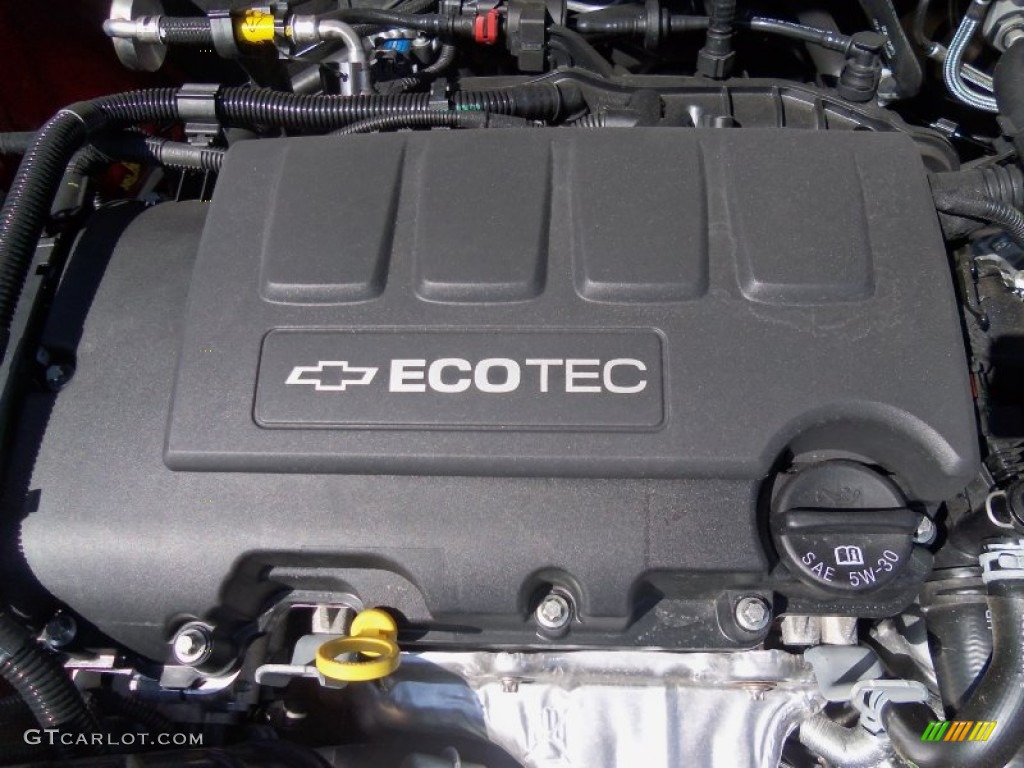 2012 Chevrolet Cruze LT/RS 1.4 Liter DI Turbocharged DOHC 16-Valve VVT 4 Cylinder Engine Photo #62512984