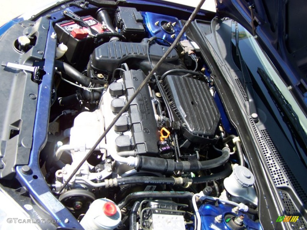 2005 Honda Civic EX Coupe 1.7L SOHC 16V VTEC 4 Cylinder Engine Photo #62513050