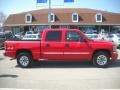 2006 Fire Red GMC Sierra 1500 SLE Crew Cab 4x4  photo #2