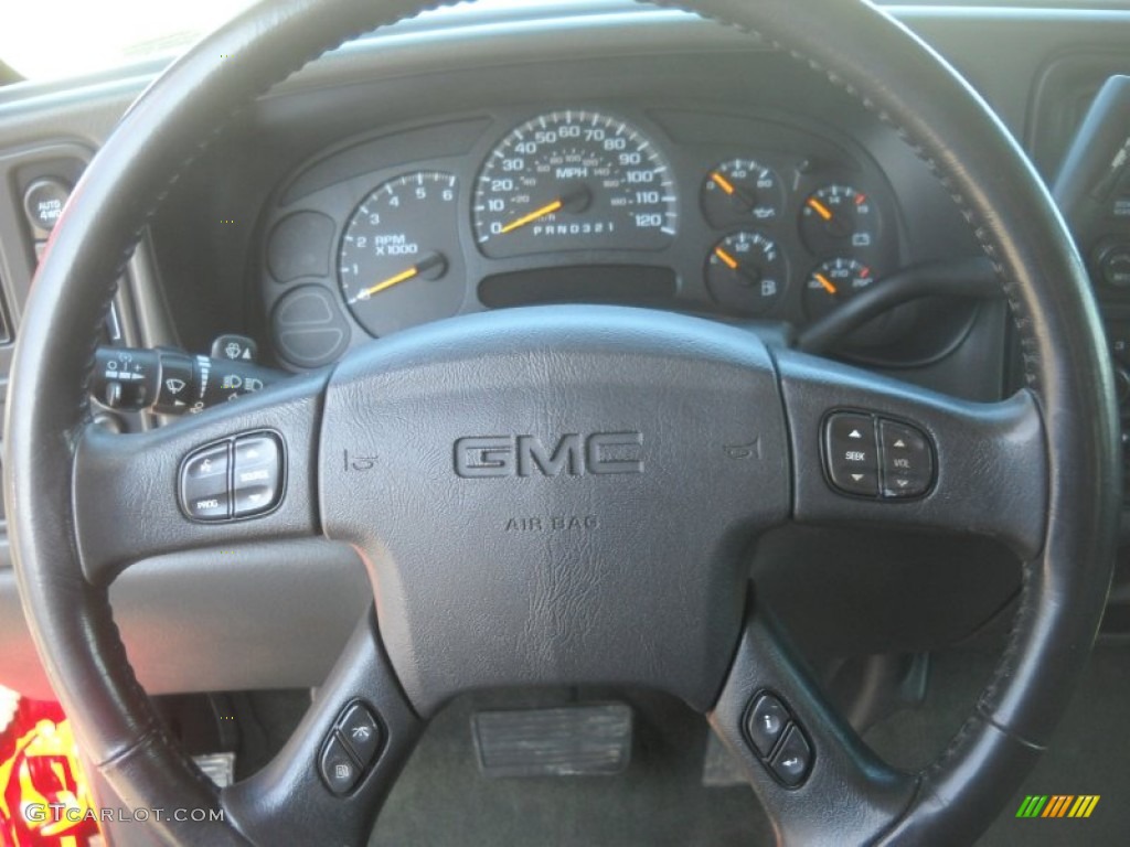 2006 Sierra 1500 SLE Crew Cab 4x4 - Fire Red / Dark Pewter photo #19