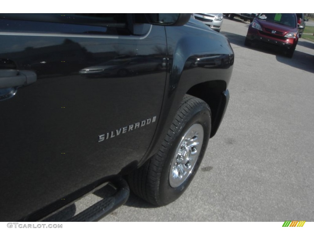 2009 Silverado 1500 Extended Cab 4x4 - Black Granite Metallic / Dark Titanium photo #32