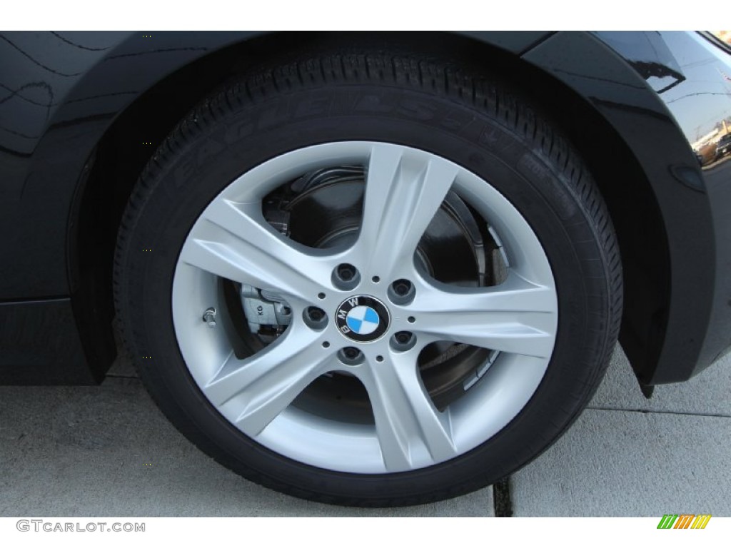 2012 1 Series 128i Coupe - Jet Black / Black photo #9