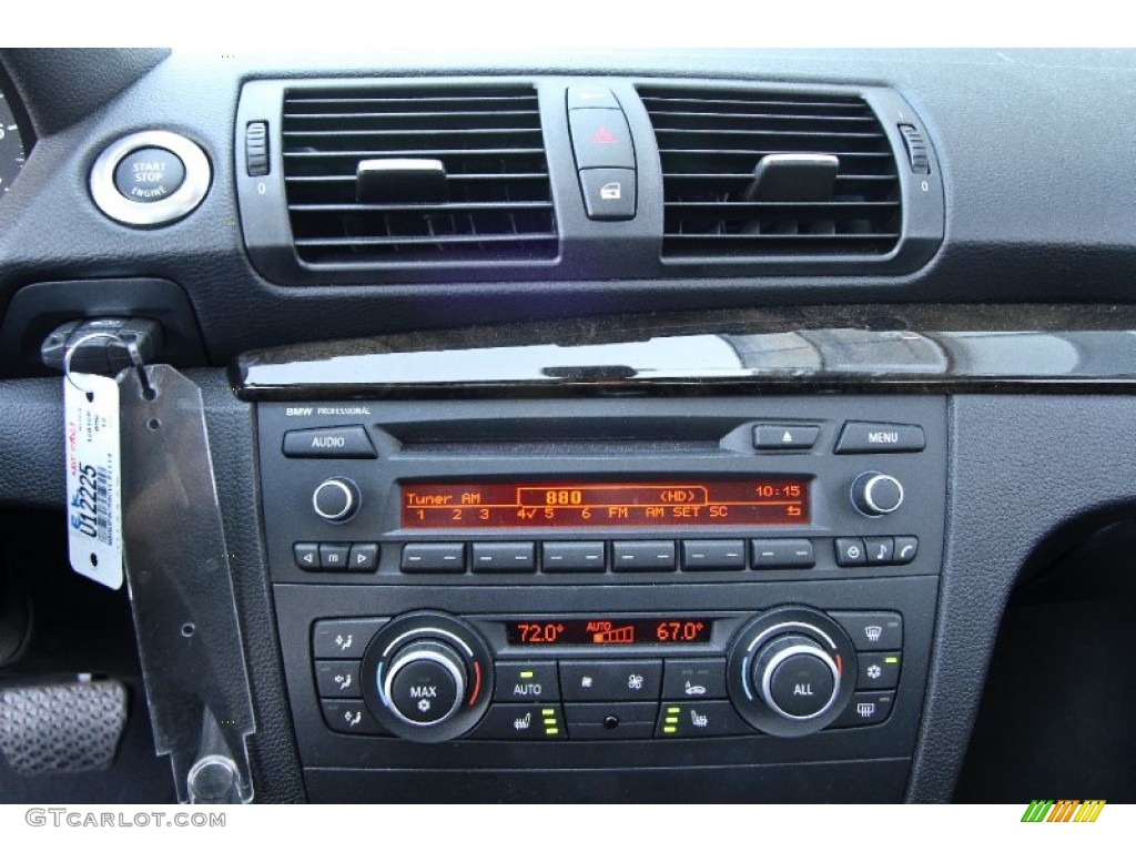2012 1 Series 128i Coupe - Jet Black / Black photo #15