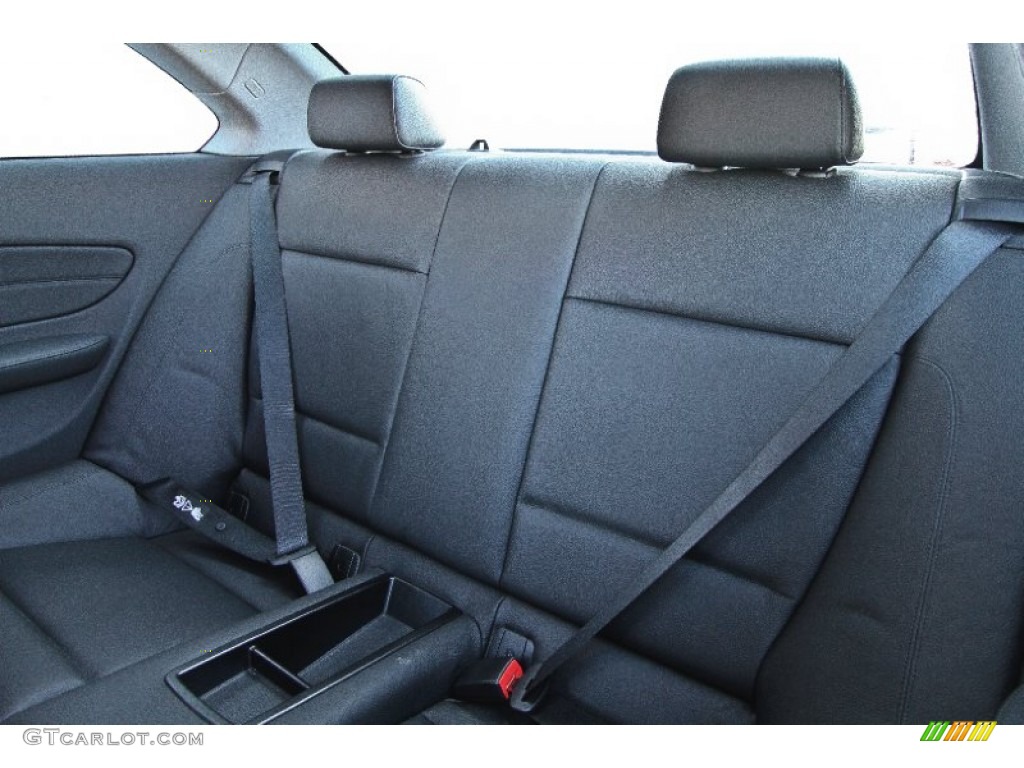 2012 1 Series 128i Coupe - Jet Black / Black photo #17
